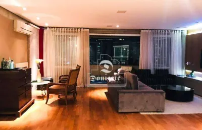 Apartamento com 3 dormitórios à venda, 205 m² por r$ 2.390.000,00 - jardim - santo andré/sp
