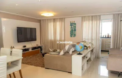 Apartamento com 3 dormitórios à venda, 115 m² por r$ 990.000,00 - vila valparaíso - santo andré/sp