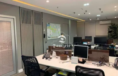 Sala à venda, 106 m² por r$ 1.360.000,00 - jardim - santo andré/sp