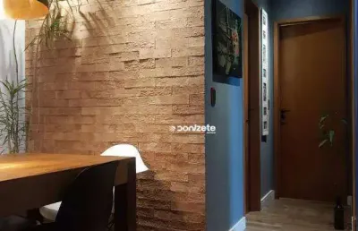 Apartamento com 3 dormitórios à venda, 58 m² por r$ 430.000,00 - vila valparaíso - santo andré/sp
