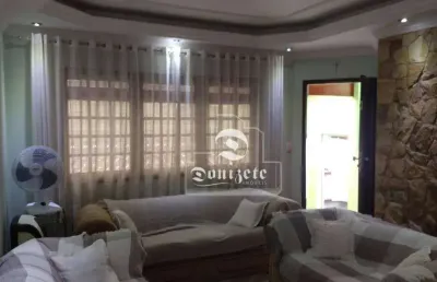 Sobrado com 3 dormitórios à venda, 200 m² por r$ 1.000.000,00 - vila pires - santo andré/sp