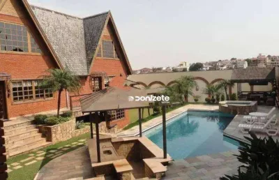 Sobrado com 5 dormitórios à venda, 659 m² por r$ 6.889.900,00 - campestre - santo andré/sp