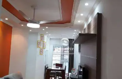Apartamento com 3 dormitórios à venda, 82 m² por r$ 594.000,00 - vila valparaíso - santo andré/sp