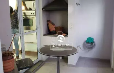 Apartamento com 3 dormitórios para alugar, 110 m² por r$ 3.773,78/mês - vila valparaíso - santo andré/sp