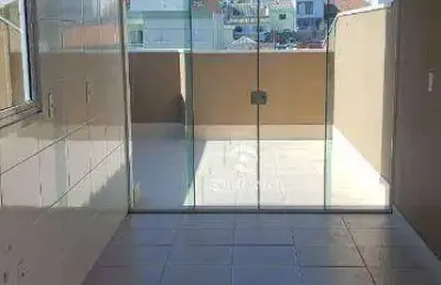Cobertura com 2 dormitórios à venda, 98 m² por r$ 419.999,00 - vila camilópolis - santo andré/sp