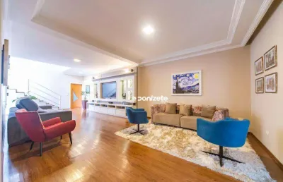Sobrado com 4 dormitórios à venda, 400 m² por r$ 2.700.000,00 - vila assunção - santo andré/sp