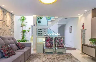 Sobrado à venda, 195 m² por r$ 1.595.000,00 - vila assunção - santo andré/sp