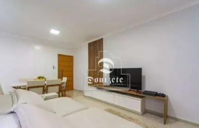 Apartamento com 3 dormitórios à venda, 79 m² por r$ 449.000,00 - vila pires - santo andré/sp