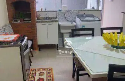 Cobertura com 2 dormitórios à venda, 104 m² por r$ 515.000,00 - vila pires - santo andré/sp