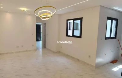 Cobertura com 2 dormitórios à venda, 120 m² por r$ 650.000,00 - vila pires - santo andré/sp