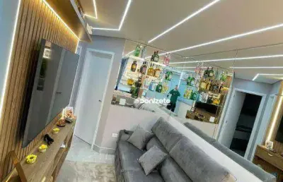 Cobertura com 2 dormitórios à venda, 87 m² por r$ 670.000,00 - campestre - santo andré/sp