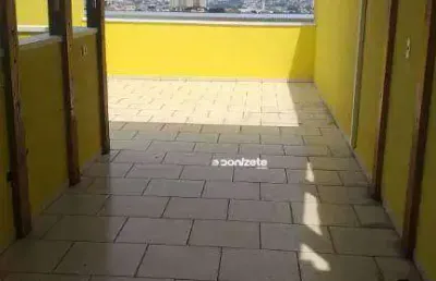 Cobertura com 2 dormitórios à venda, 98 m² por r$ 420.000,00 - vila camilópolis - santo andré/sp