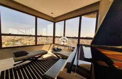 Apartamento com 3 dormitórios à venda, 190 m² por r$ 3.500.000,00 - jardim - santo andré/sp