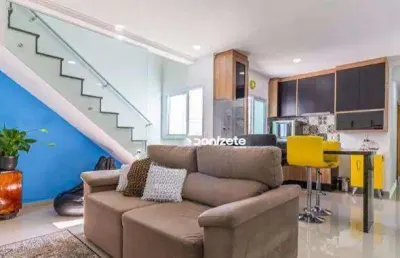 Cobertura com 3 dormitórios à venda, 150 m² por r$ 649.000,00 - jardim paraíso - santo andré/sp
