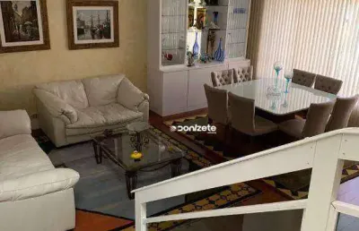 Sobrado com 3 dormitórios à venda, 201 m² por r$ 1.380.000,00 - jardim bela vista - santo andré/sp