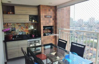 Apartamento com 3 dormitórios à venda, 86 m² por r$ 746.000,00 - vila valparaíso - santo andré/sp