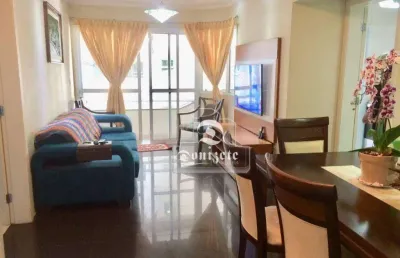 Apartamento com 3 dormitórios à venda, 110 m² por r$ 732.000,00 - vila valparaíso - santo andré/sp