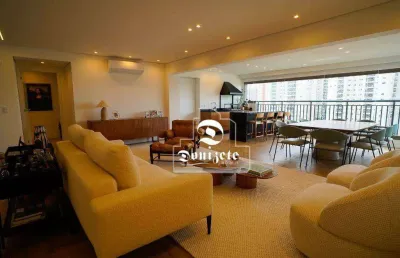 Apartamento com 4 dormitórios à venda, 227 m² por r$ 3.850.000,00 - vila gilda - santo andré/sp