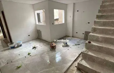Cobertura com 2 dormitórios à venda, 112 m² por r$ 424.999,99 - vila humaitá - santo andré/sp