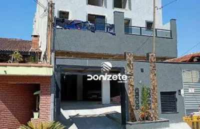 Cobertura com 2 dormitórios à venda, 110 m² por r$ 460.000,00 - vila américa - santo andré/sp