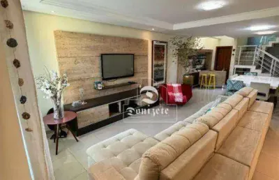 Sobrado com 3 dormitórios à venda, 217 m² por r$ 1.090.000,00 - vila scarpelli - santo andré/sp