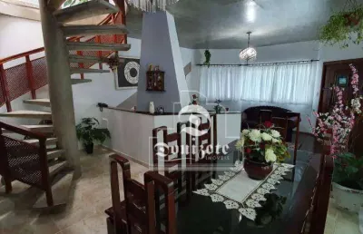 Sobrado com 3 dormitórios à venda, 250 m² por r$ 879.000,00 - jardim ana maria - santo andré/sp