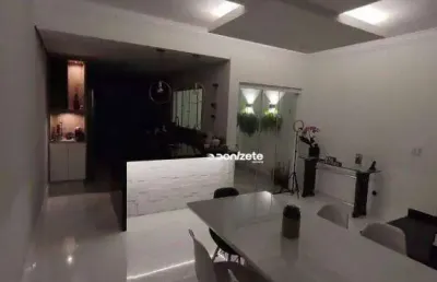 Sobrado com 3 dormitórios à venda, 211 m² por r$ 900.000,00 - jardim milena - santo andré/sp
