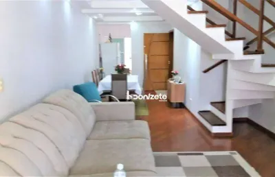 Sobrado à venda, 142 m² por r$ 620.000,00 - vila bela vista - santo andré/sp