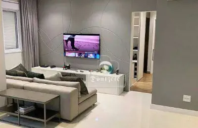 Apartamento com 1 dormitório à venda, 75 m² por r$ 945.000,00 - jardim - santo andré/sp