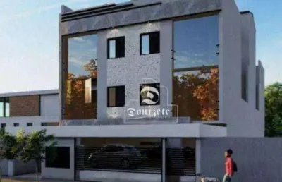 Cobertura com 2 dormitórios à venda, 100 m² por r$ 410.000,00 - jardim ana maria - santo andré/sp