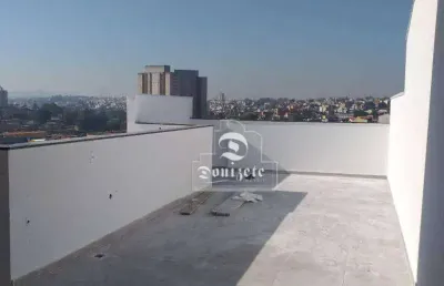 Cobertura com 2 dormitórios à venda, 100 m² por r$ 419.999,00 - jardim das maravilhas - santo andré/sp