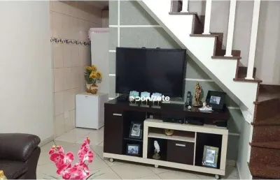 Sobrado com 3 dormitórios à venda, 160 m² por r$ 789.999,90 - vila curuçá - santo andré/sp
