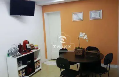 Sala, 55 m² - venda por r$ 370.000,00 ou aluguel por r$ 3.090,66/mês - centro - santo andré/sp