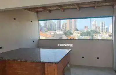 Cobertura à venda, 107 m² por r$ 589.997,00 - campestre - santo andré/sp