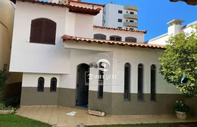 Sobrado com 4 dormitórios, 400 m² - venda por r$ 2.799.000,00 ou aluguel por r$ 14.500,00/mês - vila bastos - santo andré/sp