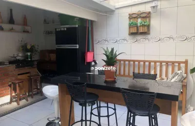 Sobrado à venda, 175 m² por r$ 850.000,00 - vila pires - santo andré/sp