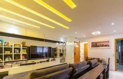 Apartamento à venda, 126 m² por r$ 1.379.997,00 - vila scarpelli - santo andré/sp