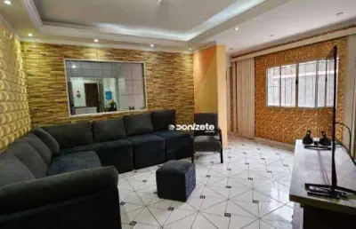 Sobrado com 3 dormitórios à venda, 222 m² por r$ 699.999,90 - parque novo oratório - santo andré/sp