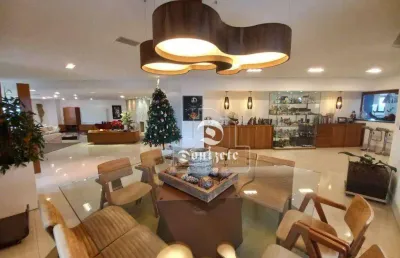 Apartamento com 4 dormitórios à venda, 435 m² por r$ 3.000.000,00 - jardim - santo andré/sp