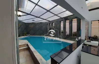 Sobrado com 4 dormitórios à venda, 480 m² por r$ 3.800.000,00 - jardim são caetano - são caetano do sul/sp
