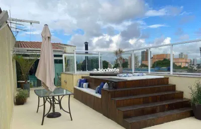 Cobertura com 3 dormitórios à venda, 145 m² por r$ 880.000,00 - santa maria - santo andré/sp