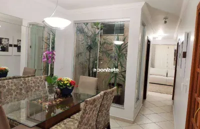 Sobrado com 3 dormitórios à venda, 234 m² por r$ 850.000,00 - vila guiomar - santo andré/sp