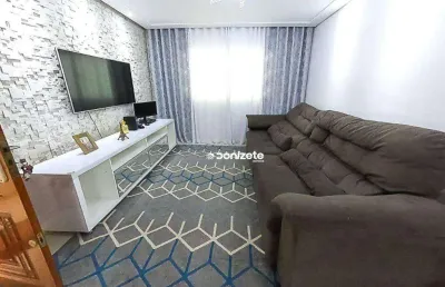 Sobrado com 4 dormitórios à venda, 221 m² por r$ 1.276.000,00 - santa maria - santo andré/sp