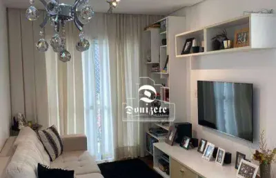 Apartamento com 3 dormitórios à venda, 76 m² por r$ 750.000,00 - jardim - santo andré/sp