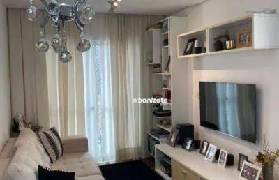 Apartamento com 3 dormitórios à venda, 76 m² por r$ 750.000,00 - jardim - santo andré/sp
