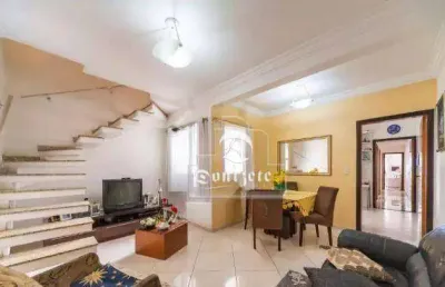 Cobertura à venda, 185 m² por r$ 799.999,01 - campestre - santo andré/sp