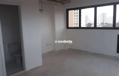 Sala à venda, 33 m² por r$ 320.000,00 - vila assunção - santo andré/sp