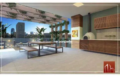 Apartamento com 1 dormitório à venda, 41 m² por r$ 317.900,00 - vila valparaíso - santo andré/sp