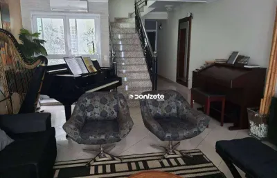 Sobrado com 3 dormitórios à venda, 360 m² por r$ 1.700.000,00 - parque jaçatuba - santo andré/sp