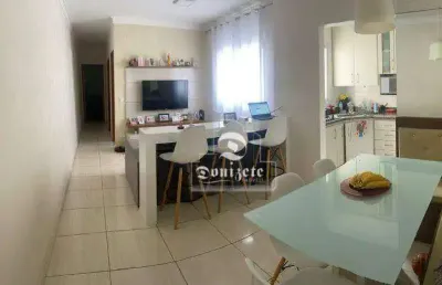 Cobertura com 2 dormitórios à venda, 124 m² por r$ 515.000,00 - campestre - santo andré/sp